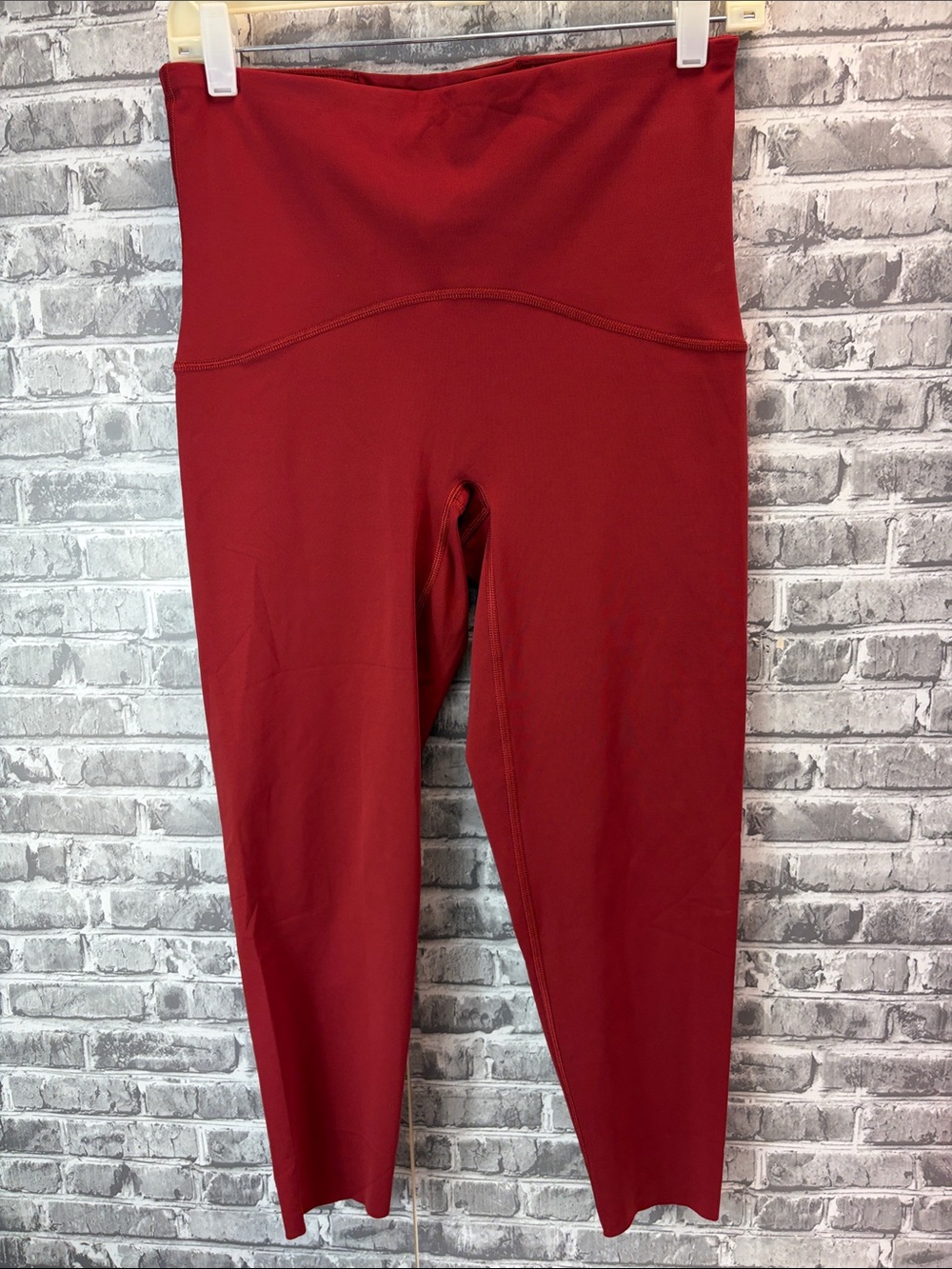 Spanx High-Waist Red Women's Active Leggings